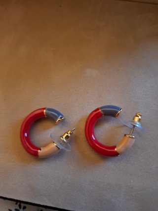 Pendientes de Aro Multicolor