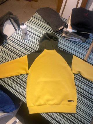 Sudadera Fila Amarilla y Verde