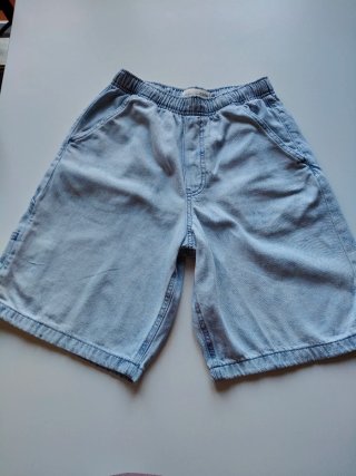 Pantalón vaquero corto Zara azul. Talla 11-12