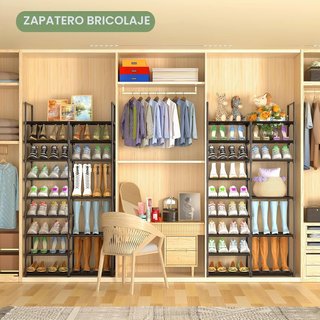 Zapatero Kottwca 8 Niveles Negro Metal