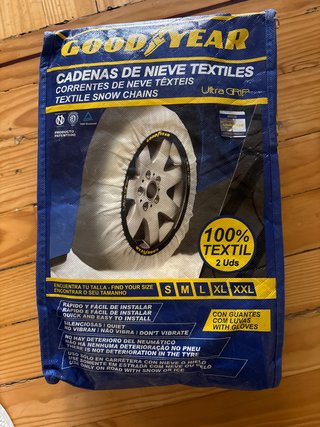 Cadenas de Nieve Goodyear Textiles Talla L