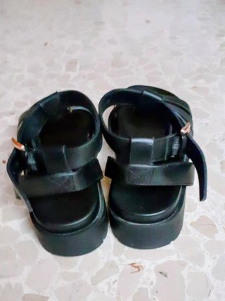 Sandalias Romanas Negras