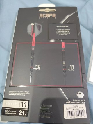 Dardos Target Scope 21g