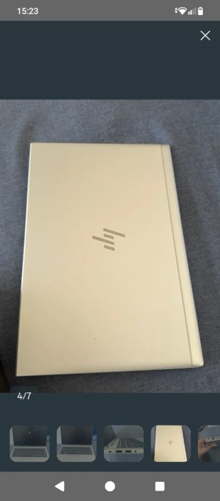 Portátil HP EliteBook Plateado