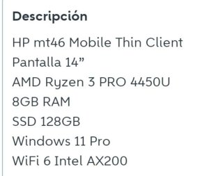 Portátil HP EliteBook Plateado