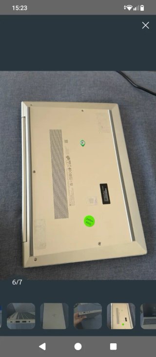 Portátil HP EliteBook Plateado