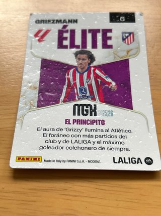 Cromo Panini Elite Griezmann 2025/26