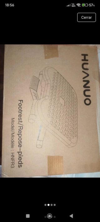 Reposapiés Ajustable Huanuo 3 alturas