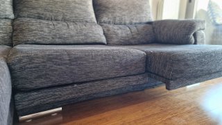 Sofá Chaise Longue Izquierda Gris