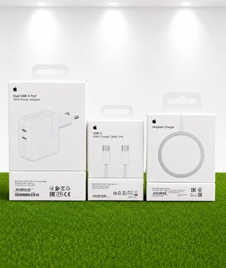 Lote Cargador iPhone Dual 35w/Cable CC 240/MagSafe