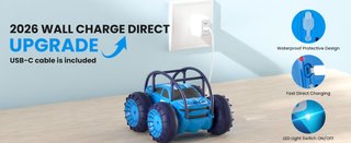 Coche RC Anfibio 4WD con Acrobacias