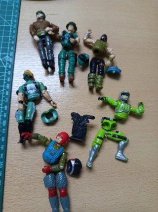 Lote de figuras G.I. Joe para desguace