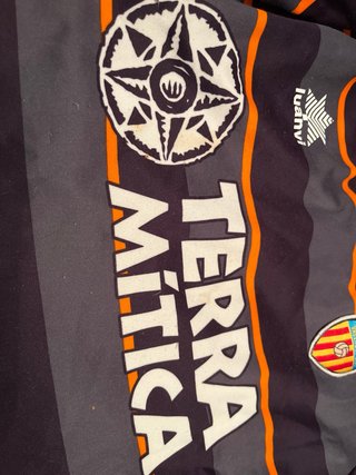 Camiseta Vintage Valencia CF Rayas