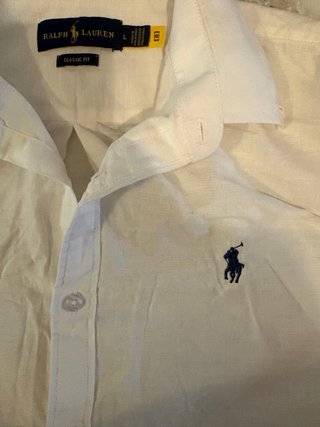 Camicia Ralph Lauren Bianca Taglia S