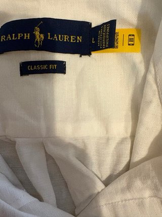 Camicia Ralph Lauren Bianca Taglia S