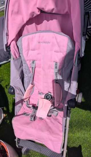 Carrito de Bebé Maclaren Rosa