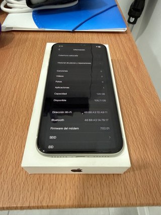 iPhone 11 Blanco/Plateado
