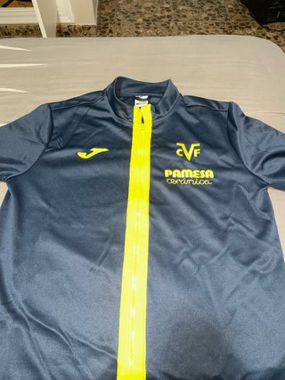 Chaqueta Villarreal CF Joma Azul 25/26
