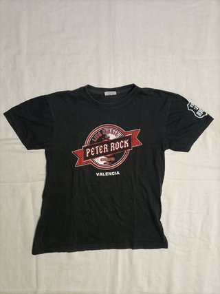 Camiseta Negra Peter Rock Club Valencia