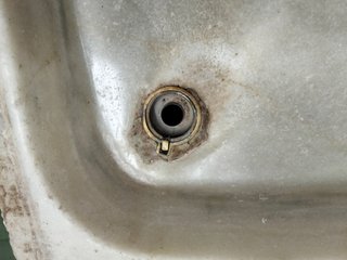Antiguo Fregadero de Mármol