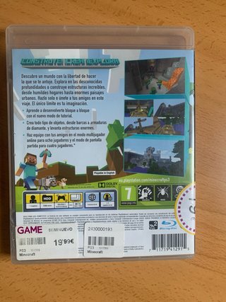 Minecraft PlayStation 3 Edition PS3