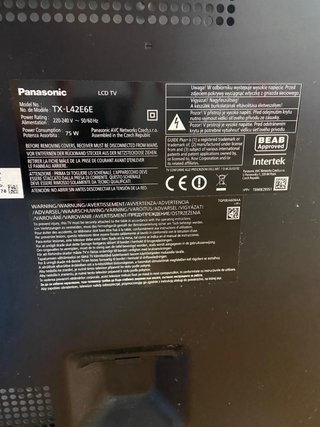 Smart TV Panasonic 42 pulgadas Solo entrega mano