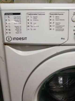 Lavadora Indesit 6kg