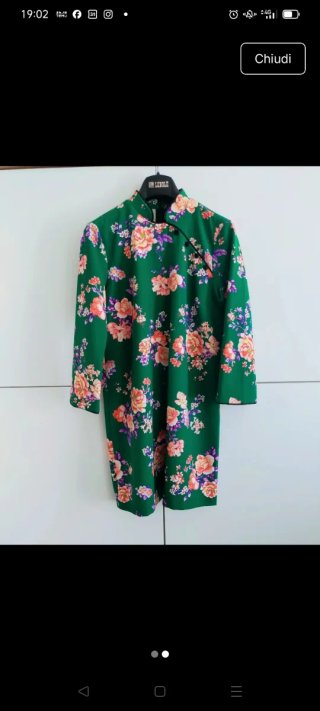 Abito a tubino stile orientale
