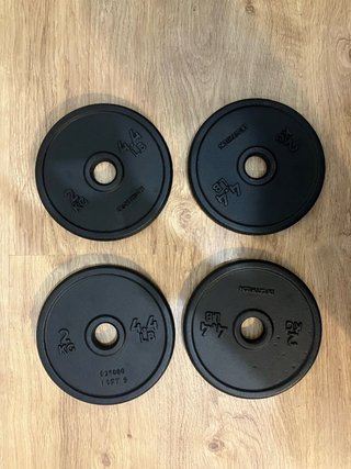 4 Discos de Pesas Domyos 2kg (4.4 LB)