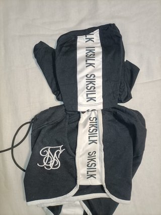Conjunto SikSilk Negro y Blanco