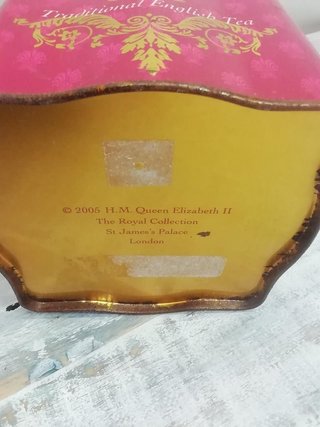 Lata de té Queen Elizabeth II 2005
