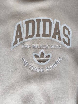 Sudadera Adidas Originals Beige Logo College