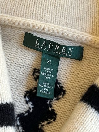 RALPH LAUREN cardigan Southwest Aztec Navajo XL