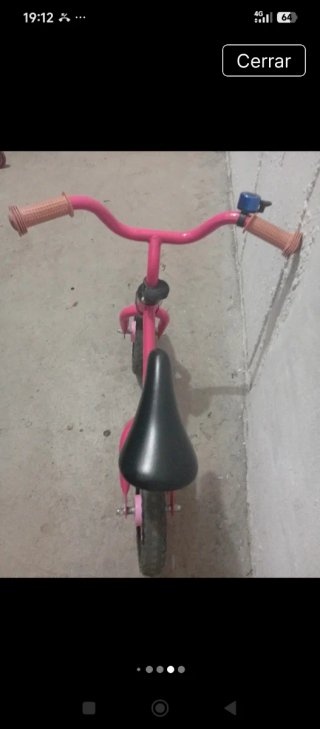 Bicicleta de equilibrio Chicco rosa