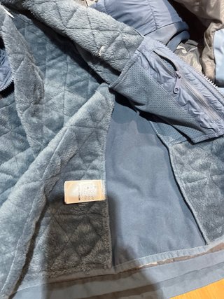Chaqueta niña Quechua azul/gris Talla 148