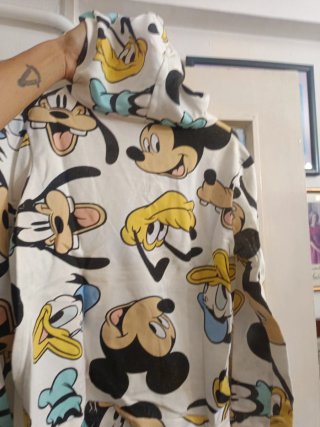 Sudadera Mickey y Donald BKS Talla S/M
