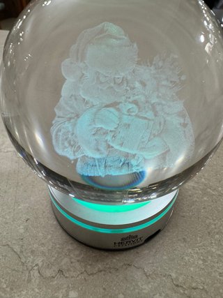 Sfera Hervit Natale Babbo Natale