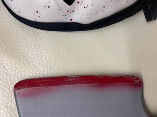 Pack Halloween: Cuchillo y Máscara Sangrienta