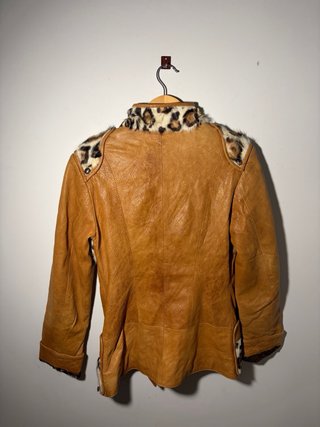 Chaqueta Piel Franco Favori Animal Print T.38 (M)
