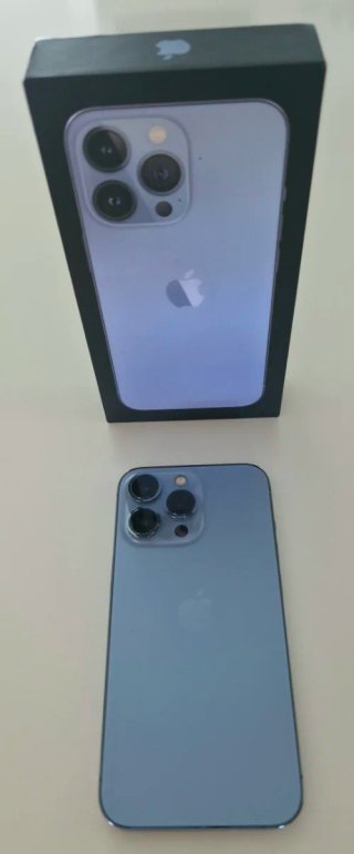 iPhone 13 Pro 128GB Azul/Roxo + Acessórios