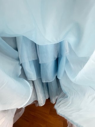 Disfraz de Princesa Azul y Blanco