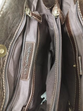 Bolso de cuero Adolfo Domínguez
