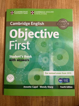 Objective first. Student's book with answers