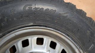 2 Llantas con Neumáticos InsaTurbo, Seat Marbella
