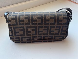 Bolso Fendi Negro y Marrón