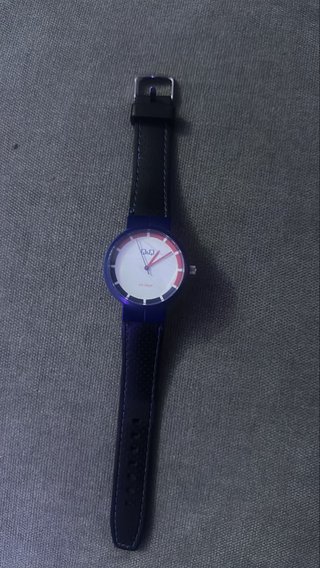 Reloj Q&Q Azul y Blanco
