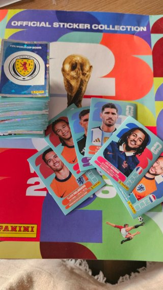 Lote de Cromos Panini Mundial 2026 (116)