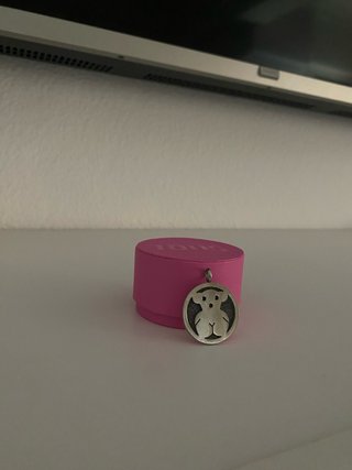 Colgante Tous Oso Acero Imitación