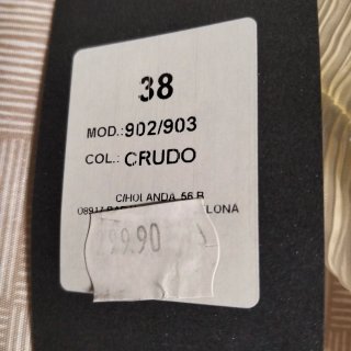 Bolero Nati Jimenez Blanco Talla 38