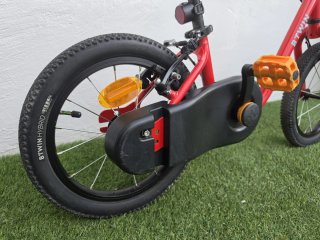 Bicicleta infantil B'TWIN roja 14 pulgadas